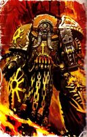 A Chaos Terminator of the Bringers of Despair -- Abaddon's elite bodyguard