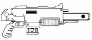 A Perinetus Mark II "Solo" Pattern Bolter