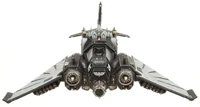 A Ravenwing Dark Talon, front view