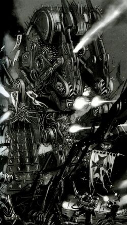 One of the notorious "Woe Machines" encountered on Ashek II in 757.M41.