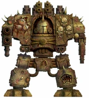 DG Dreadnought.jpg (476 KB) A Ferrum Infernus Dreadnought of the Death Guard Traitor Legion, armed with twin-linked Lascannons and a Dreadnought Chainfist.