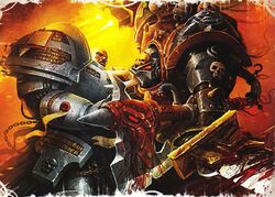 Grey Knight vs Chaos Terminator