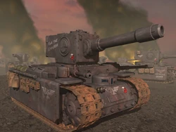 A Ragnarok battle tank