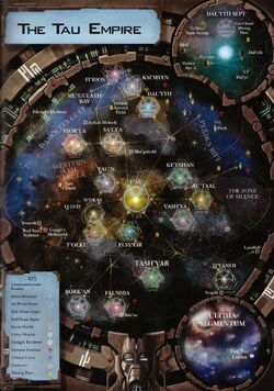 Tau Empire Galactic Map