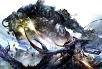 Терминатор Железных Рук в бою с демонетками