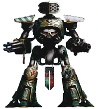 A Legio Krytos Reaver-class Titan, Black Arrow