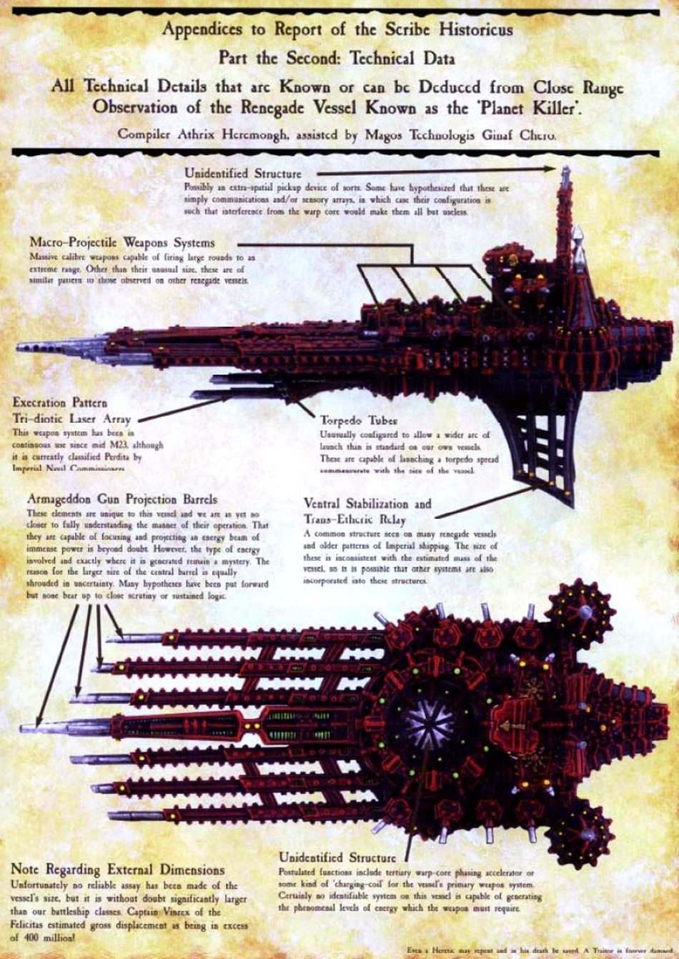 battlefleet gothic planet killer