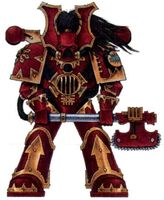 A World Eaters Chaos Space Marine