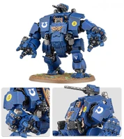 BrutalisDreadnought1.jpg (499 KB) A top, an Ultramarines Brutalis Dreadnought armed with Brutalis Fists and their built-in, wrist-mounted, twin-linked Bolt Rifles, twin-linked Icarus Ironhail Heavy Stubbers and two Heavy Bolters; at bottom left a closer look at th Brutalis Dreadnought's Brutalis Fists, and at bottom right a closer look at a Brutalis Dreadnought's Icarus Ironhail Heavy Stubbers and two carapace-mounted Multi-Meltas.