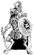 A Khorngor - Beastman of Khorne