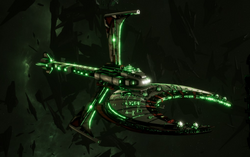 Necron Scythe-class Reaper Battlecruiser