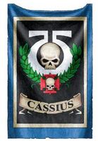 Back Banner of the Ultramarines' Master of Sanctity, Ortan Cassius