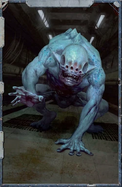 An Ur-Ghul tracking his unlucky prey.