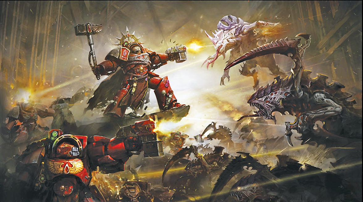 You can still win a Blood Angels or a - Warhammer 40,000