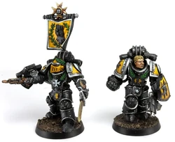 An    and his fellow Templar of the 1st Company stand ready to face the foes of .