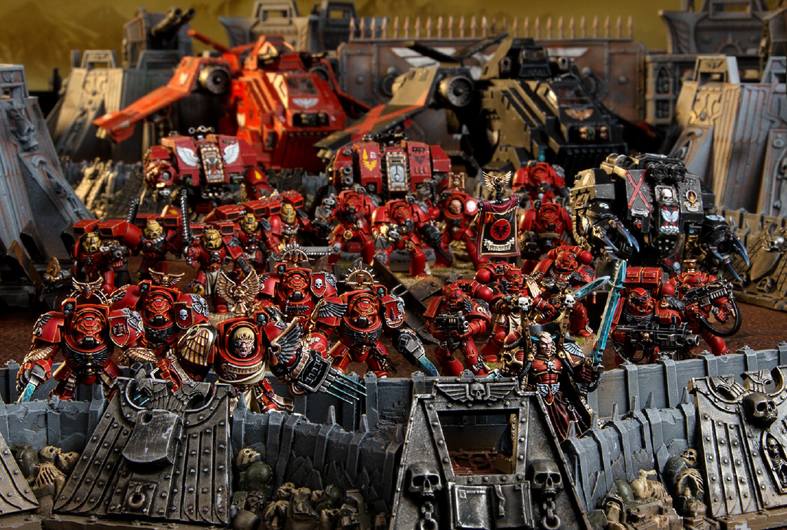 Tutorial: How to paint Blood Angels' Death Company » Tale of Painters