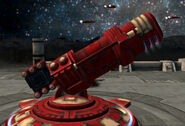 The Ar'Ka Cannon located at the T'au base on Nan Yanoi in the Kaurava System.