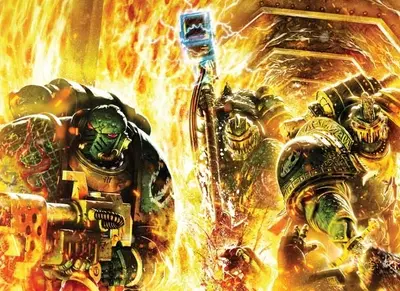 Артелл Нумеон со своими братьями сражается во времена Ереси Хоруса