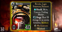 Legio Suturvora Warbringer Nemesis-class Titan Revoka.