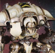 Freeblade Atgos the Silent. Note that the former House heraldry has been completely erased.