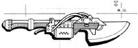 Ancient Standard Template Construct (STC) schematic of a power axe