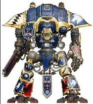 Imperial Knight Gallant Honoured Vigilance, mount of Sir Alarbus