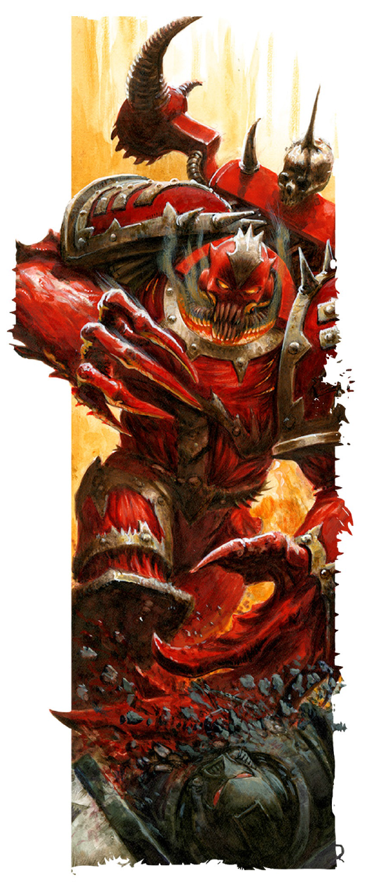 warhammer 40k chaos space marines khorne