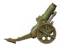 A Heavy Mortar Cannon of the 19th Death Korps of Krieg Regiment, 38th Field Artillery Company