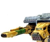 Lucius Pattern Plasma Blastgun.jpg (69 KB) A Lucius Pattern Plasma Blastgun mounted upon a Warhound-class Scout Titan