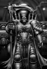 Мортарион собирается на встречу со своими братьями-примархами перед операцией на Истваане III