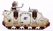 White Consuls Damocles Command Rhino Armoured Personnel Carrier