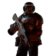 An Astra Militarum Veteran Sharpshooter