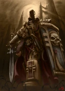 Warrior Inquisitor.jpg (86 KB) An Inquisitor of the Ordo Malleus wielding a large Storm Shield with the Rosette of the Inquisition emblazoned upon it.