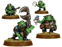 A group of Gretchin tekkies