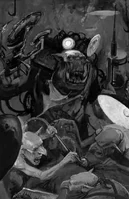 An Ork Painboy preparing for surgery