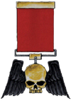 8. Winged Skull