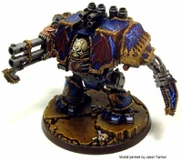 Night Lords Dreadnought.jpg (36 KB) A Chaos Dreadnought of the Night Lords Traitor Legion, armed with a Reaper Autocannon and a Dreadnought Chainfist.