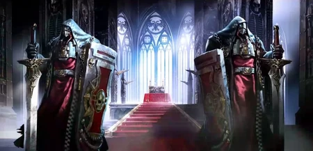 Крестоносцы на страже церковной реликвии