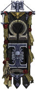 Deathwatch Banner of Watch Fortress Erioch in the Jericho Reach