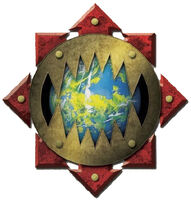 The World Eaters' Post-Heresy badge.