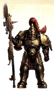 Custodian Prospero.png (432 KB) A Custodian of the Hykanatoi of the Legio Custodes bearing a Guardian Spear.
