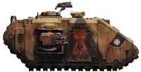 A Macragge Pattern Land Raider Prometheus of the Minotaurs Chapter