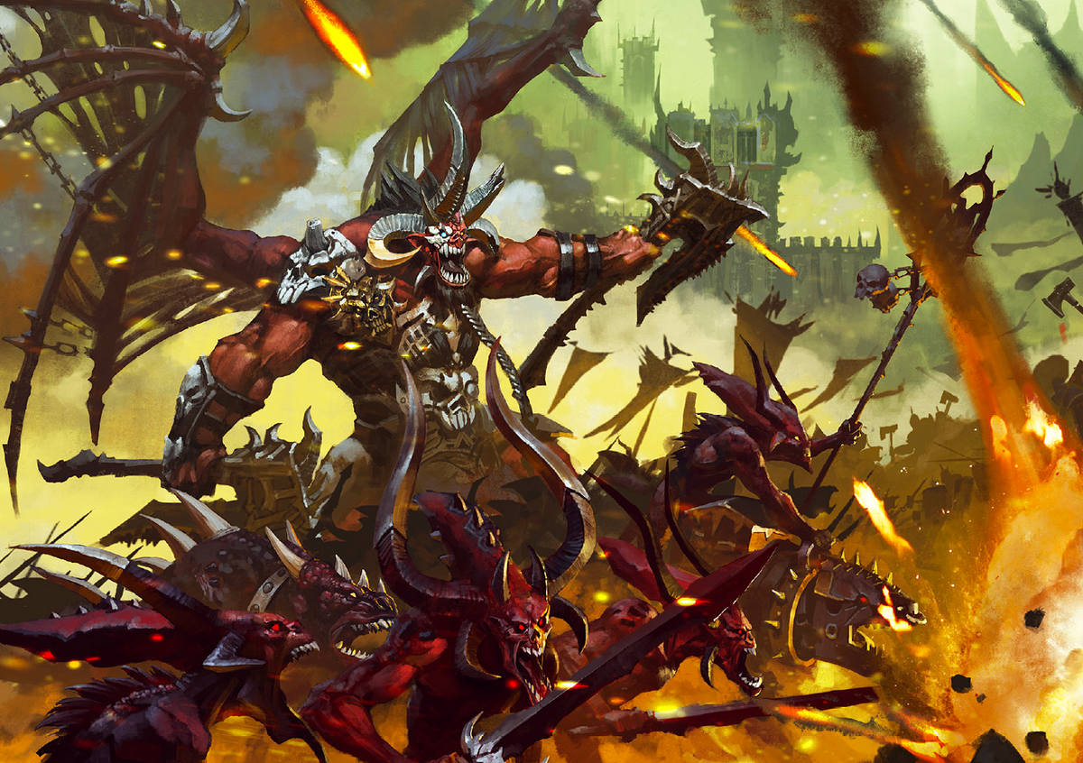 Greater Daemon Warhammer 40k Wiki Fandom 6039