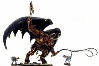 An'ggrath the Unbound slays the servants of the "Corpse Emperor"