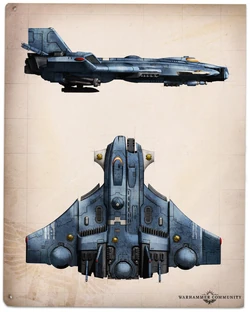 A   Barracuda, dorsal and profile views.