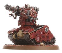 A Kataphron Breacher Battle Servitor armed with a Torsion Cannon.