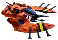 A Lugganath Wave Serpent (side view)