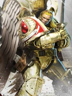 Азкеллон, герольд Сангвинарной Гвардии легиона Кровавых Ангелов