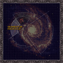 Galaxy map segmentumpacificus