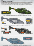 A selection of Aeronautica Imperialis Valkyries drawn from different squadrons.